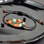 Bransoletka "pomarańcze" - bransoletka pomarańcze