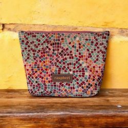 Żakardowa kosmetyczka MAXI