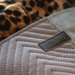 Mini plecak patchwork panterka - 