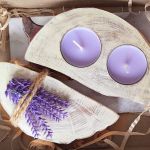 Świecznik Lawendowy - 