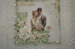 Kartka ślubna w pudełku 27