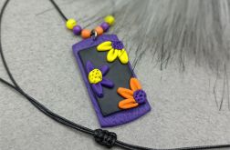 "NORA” wisiorek z glinki polimerowej