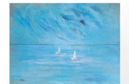 Morze-obraz akrylowy formatu 30/40 cm