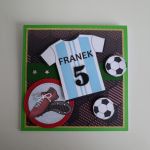 Personalizowana kartka urodzinowa dla piłkarza - Personalizowana kartka urodzinowa dla piłkarza