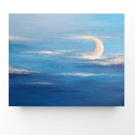 Ulotne myśli-obraz akrylowy 