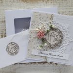 Kartka komunijna kwiaty 2 - komunia