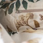 Duża jasna torba z kominem patchwork - 