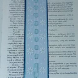Niebieska zakładka - Blue bookmark