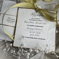 Zaproszenie na roczek w kieszonce