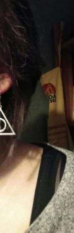Kolczyki Insygnia Śmierci, Harry Potter.
