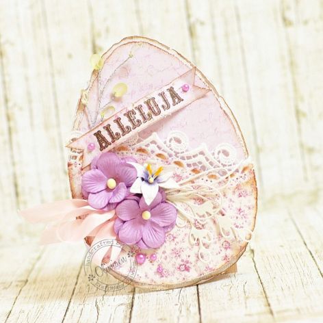 Pisanka shabby chic II