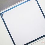 Kartka NA ŚLUB biało-granatowa  - Kartka ślubna z życzeniami