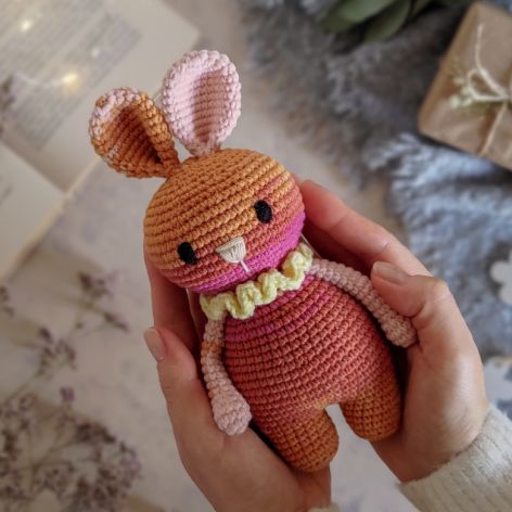 Maskotka zajączek, Zabawka króliczek, Prezent dla malucha