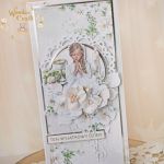 Kartka komunijna pamiątka "Bright 2" GOTOWA - 