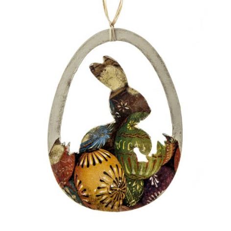 Ażurowa zawieszka, jajo, pisanka