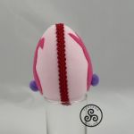 Różowe jajko z zajączkiem (01) - teofano atelier, wielkanoc
