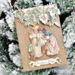 Zestaw kartek Święta vintage - Święta vintage