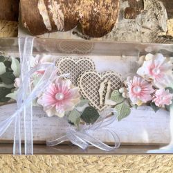 022,kartka na ślub w pudełku z młodą parą