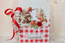 Przepiśnik prezent Dzień Babci "Strawberry"