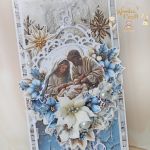 Kartka świąteczna BożeNarodzenie "HolyFamily" - 