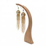 Ręcznie szyte kolczyki Solange - 