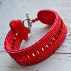 Bransoletka czerwona II