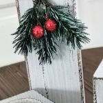 Świeczniki świąteczne vintage #2 - świąteczna ozdoba