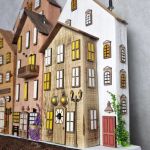 Wieszak - drewniane domki - na klucze i inne drobiazgi 11. - 