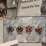 żuk z koralików i kryształów - Estetyczne pudełko – idealne do przechowywania i na prezent.