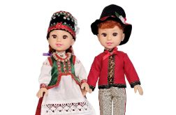 Lalki Ludowe w Strojach Kurpiowskich Kurpie