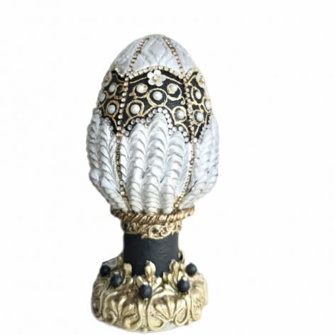Jajko styropianowe a la Faberge