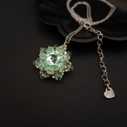 Zielony Naszyjnik "Chrysolite"