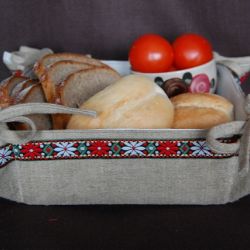 "Na folkowo" - koszyk na pieczywo