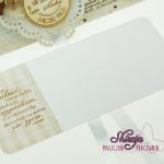 kopertówka z okazji ślubu: caffe latte - 