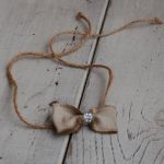 Opaska niemowlęca - Minimalistyczna kokardka - 