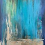 Abstrakcja ze złotem 8-obraz akrylowy  - 