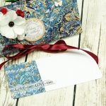 Kartka na ślub -chabry i maki - 