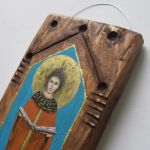 Anioł - Kroniki Akaszy obraz malowany na desce - 