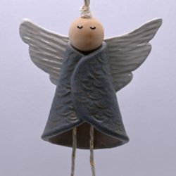 Aniołek niebiesko-szary 01