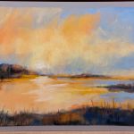 Pejzaż-praca formatu 18x24 cm  - 