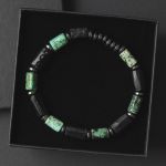 Bransoletka męska turmalin turkus tt93 - 