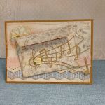 Kartka Pastelowe nutki - Kartka z kopertką