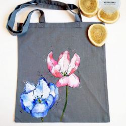 tulipany malowane
