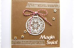 eko Kartka świąteczna z bombką