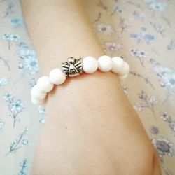 na Komunię :: aniołek & muszla :: silver
