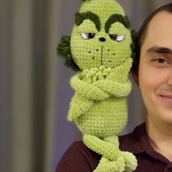 Maskotka Grinch, Prezent na Mikołaja, Prezent przytulanka dla dziecka