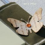 Notes na lodówkę -' butterfly' - 