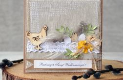 Kartka Wielkanocna eko