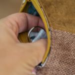 Różowo-miodowe etui na klucze - 