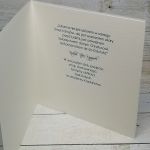 Kartka z okazji Obłóczyn-silver - kartka na obłóczyny z życzeniami